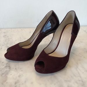 Karen Millen Peep Toe Pumps